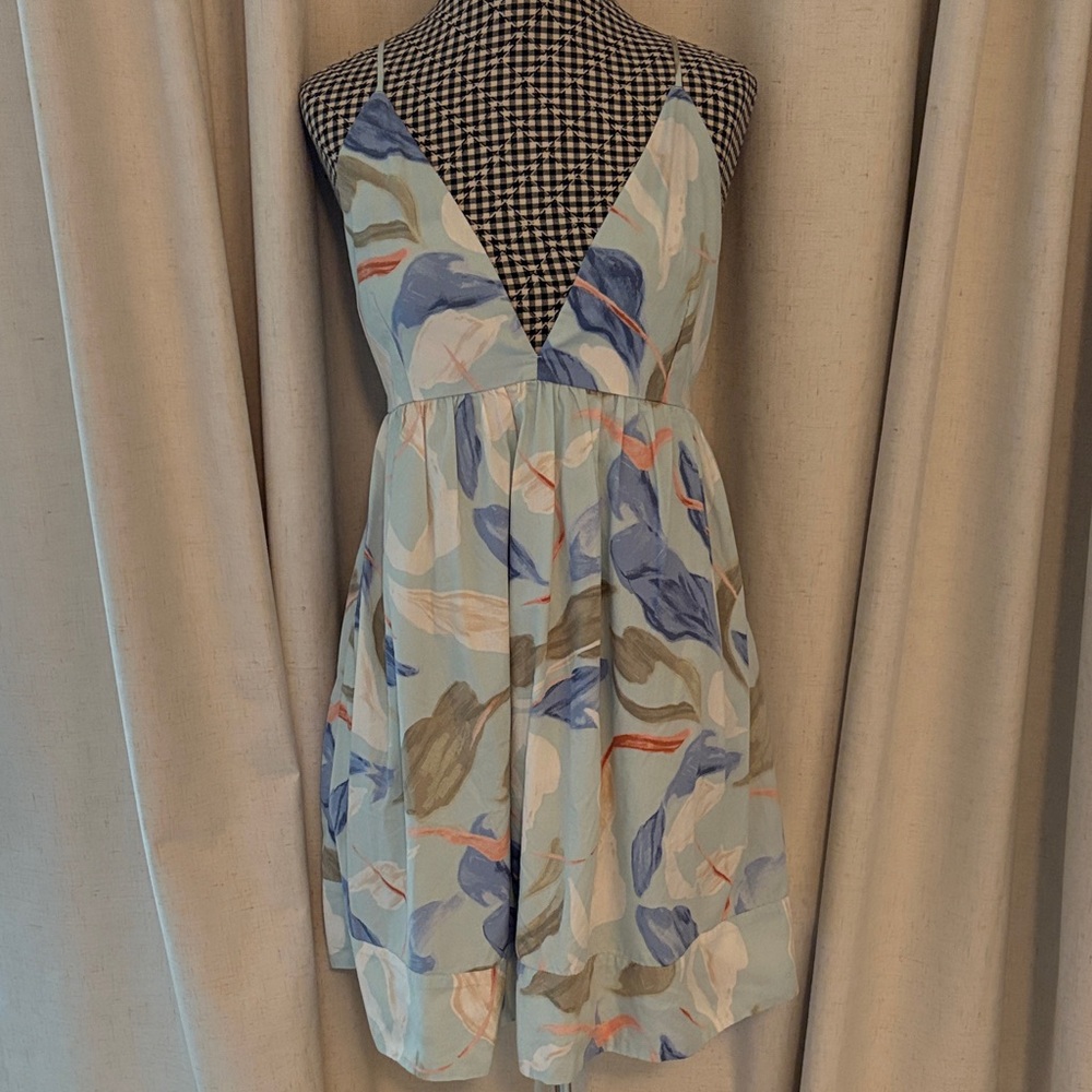 Abercrombie Elegant Multicolor Sleeveless Dress